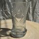 Vase en verre à décor géométrique