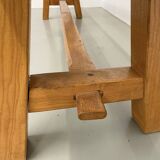 2m elm benches