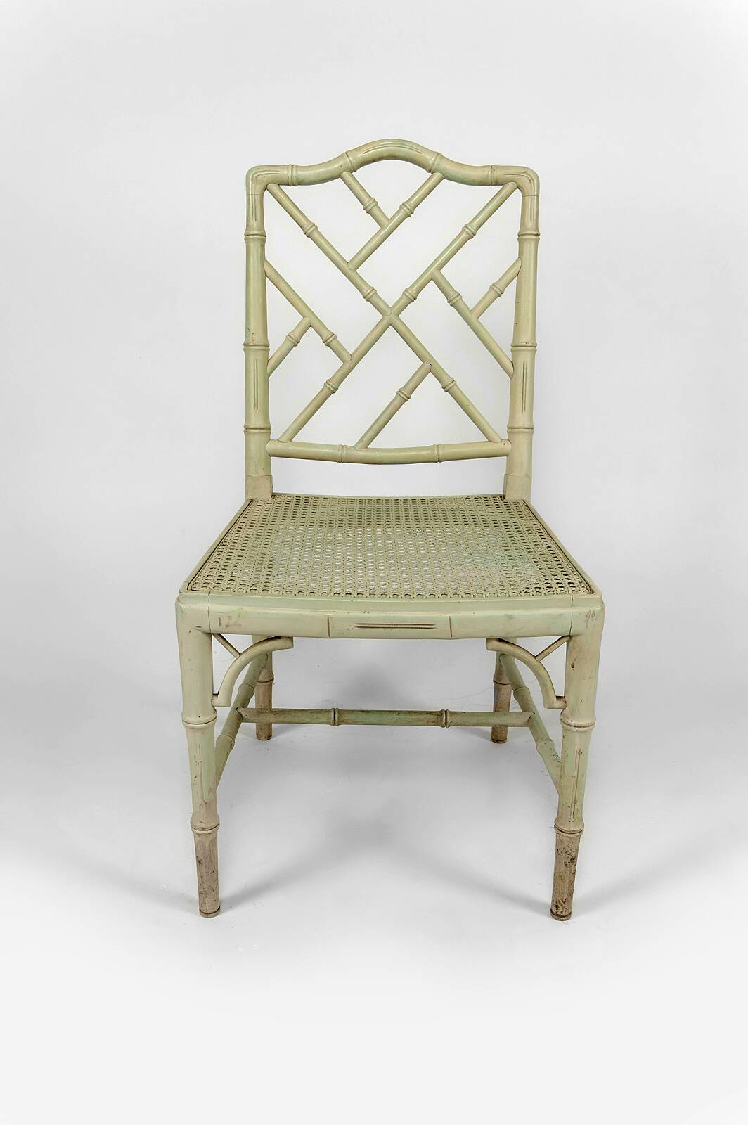 Set of 3 Japanese-style chairs, France, circa 1900