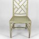 Set of 3 Japanese-style chairs, France, circa 1900