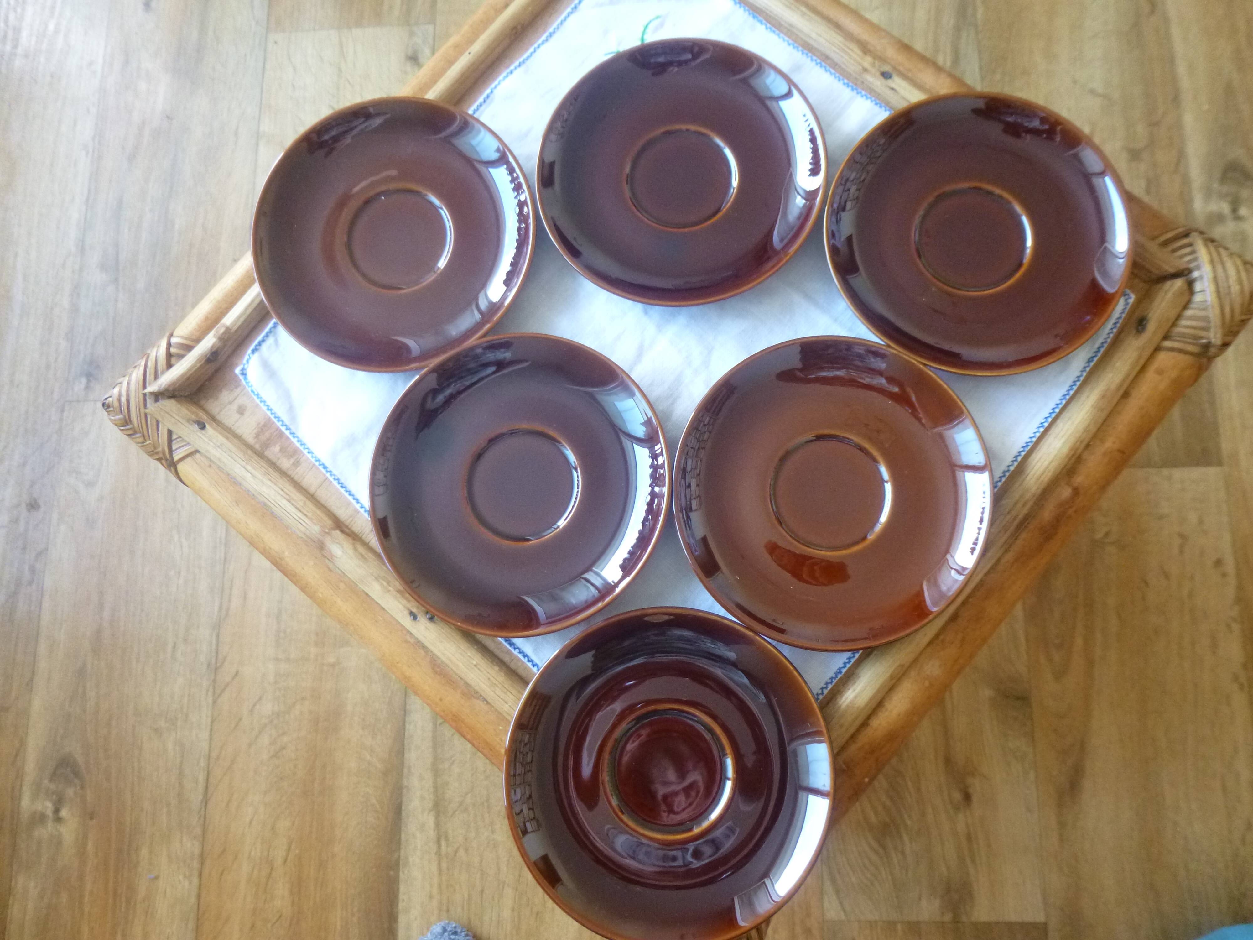 Coffee service with milk jug Villeroy & Boch model bistro 1960s