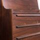 Secretary desk, Danish Rosewood by Arne Wahl Iversen for Branderup Mobelfabrik 1960.