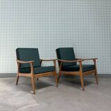 Pair of Scandinavian armchairs (renovated)