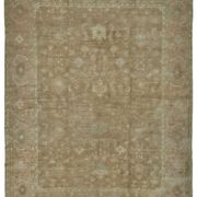 Turkish Handknotted Wool Oushak Rug 358 cm x 468 cm