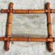 Antique mirror faux bamboo French wall mirror