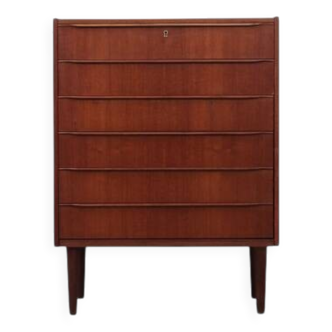 Commode en teck, design danois, années 1960, production : Danemark