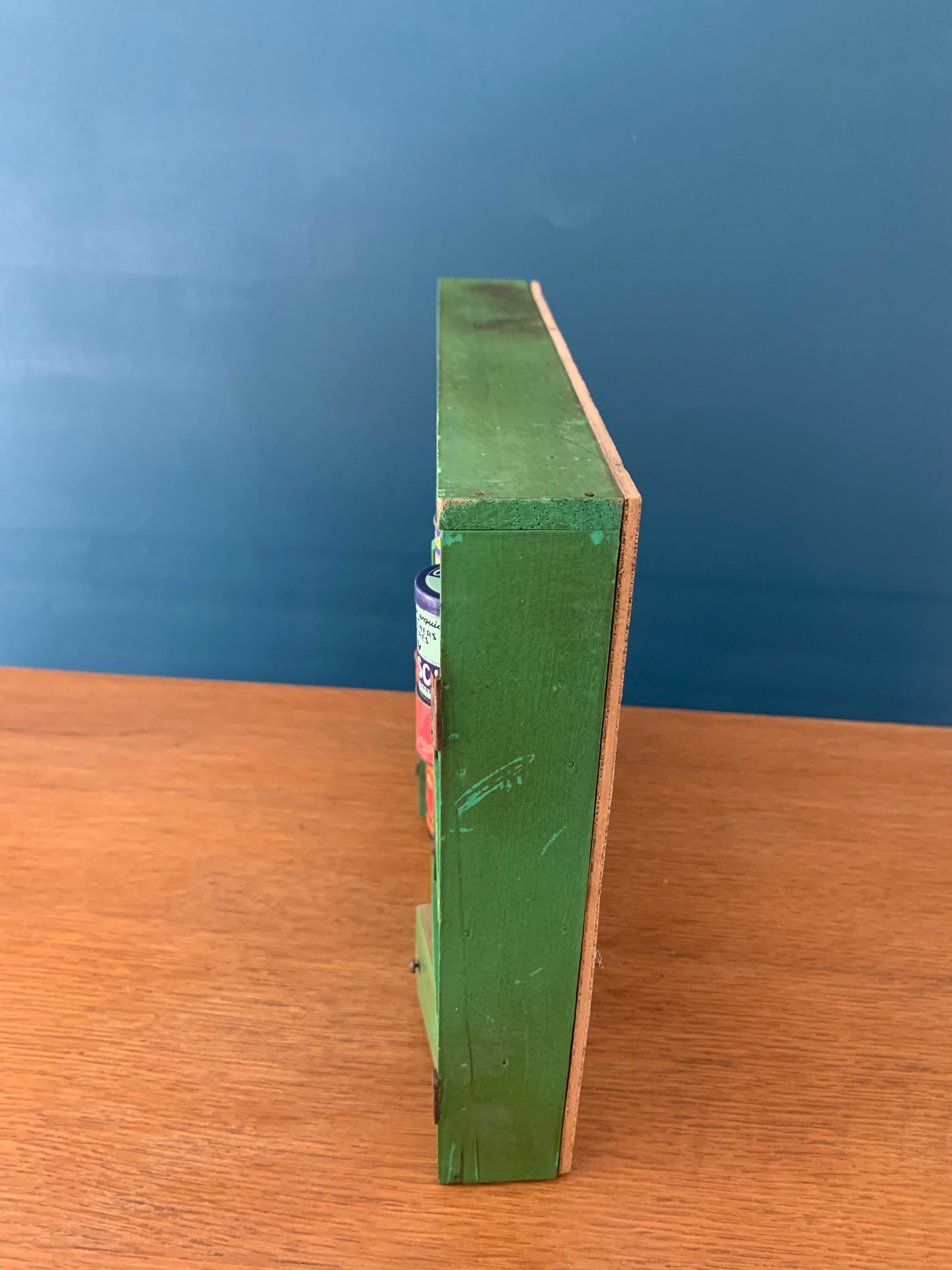 Wooden children's toy grocery