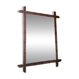 Antique Bamboo Mirror