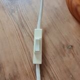 Scandinavian articulated pine lamp