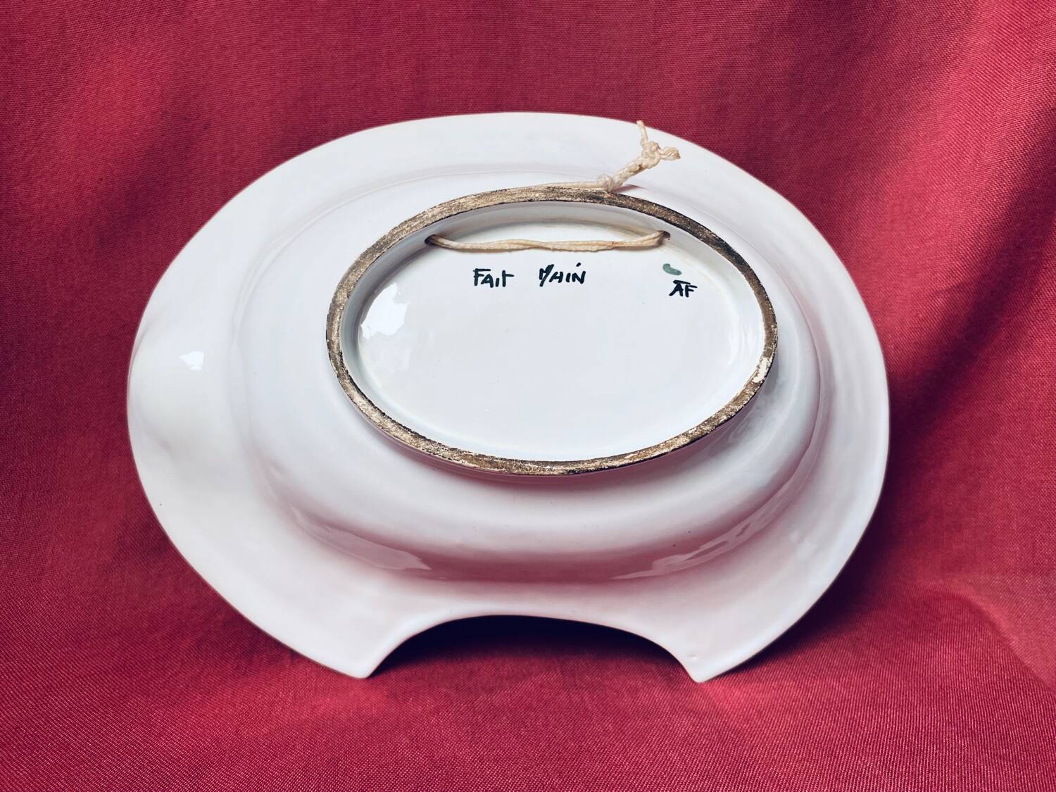 Rouen earthenware dish