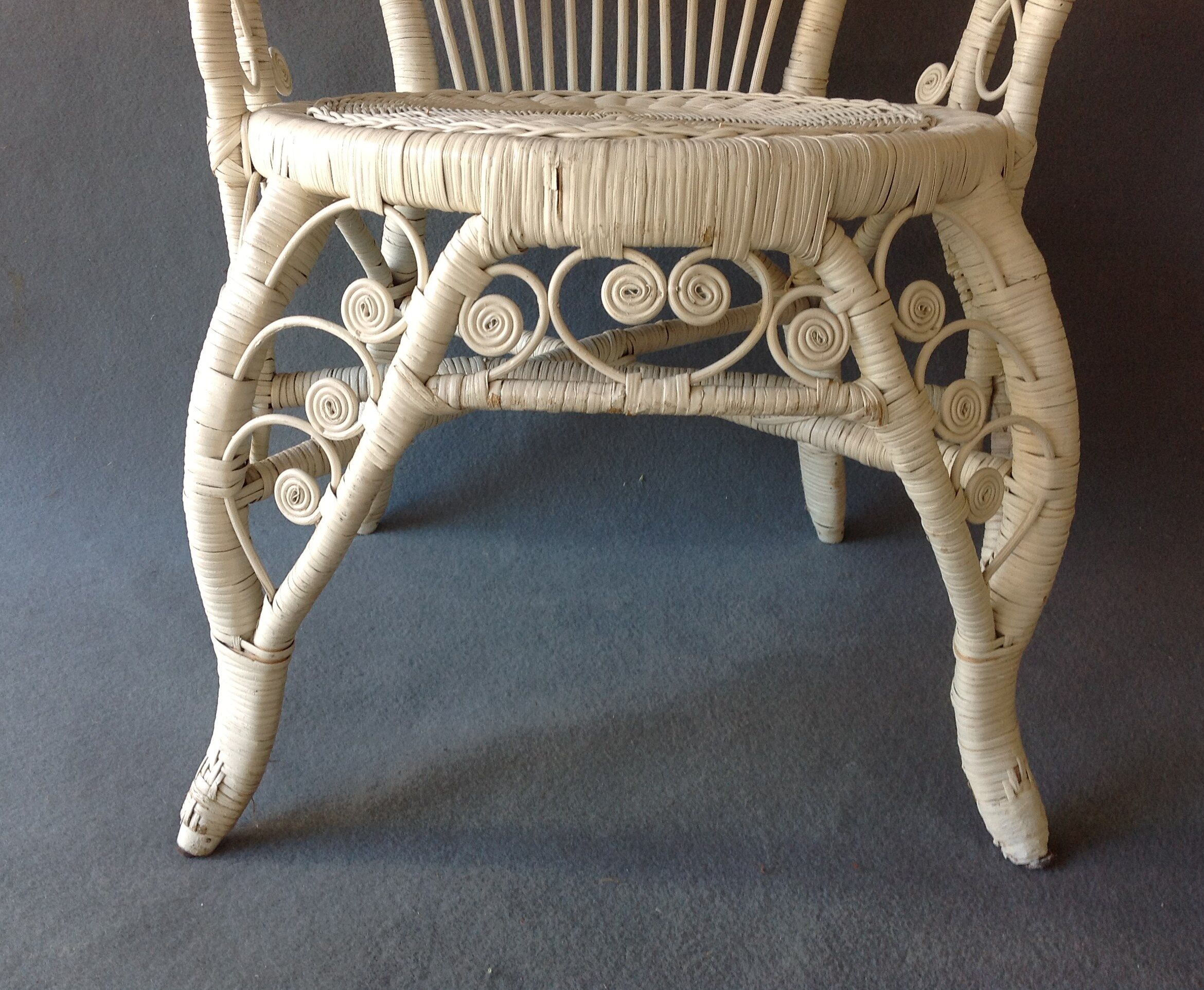 Fauteuil Peacock en rotin