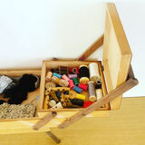 Vintage wood and metal worker