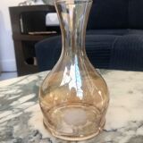 Vase en verre gravé