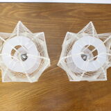 Paire de lampes de table en plastique, années 1960