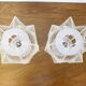 Paire de lampes de table en plastique, années 1960
