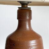 Vintage glazed stoneware lamp from Portugal.