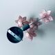 Murano glass flower wall lamp