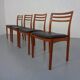 Danish Teak Dining Chairs, 1960s, Set of 4