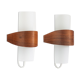 Pair of NX40 design wall lamps by Louis Kalff for Philips - Holland, 1960