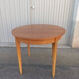 Vintage table with integrated extension