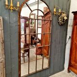 Large industrial mirror 195 cm high
