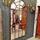 Large industrial mirror 195 cm high