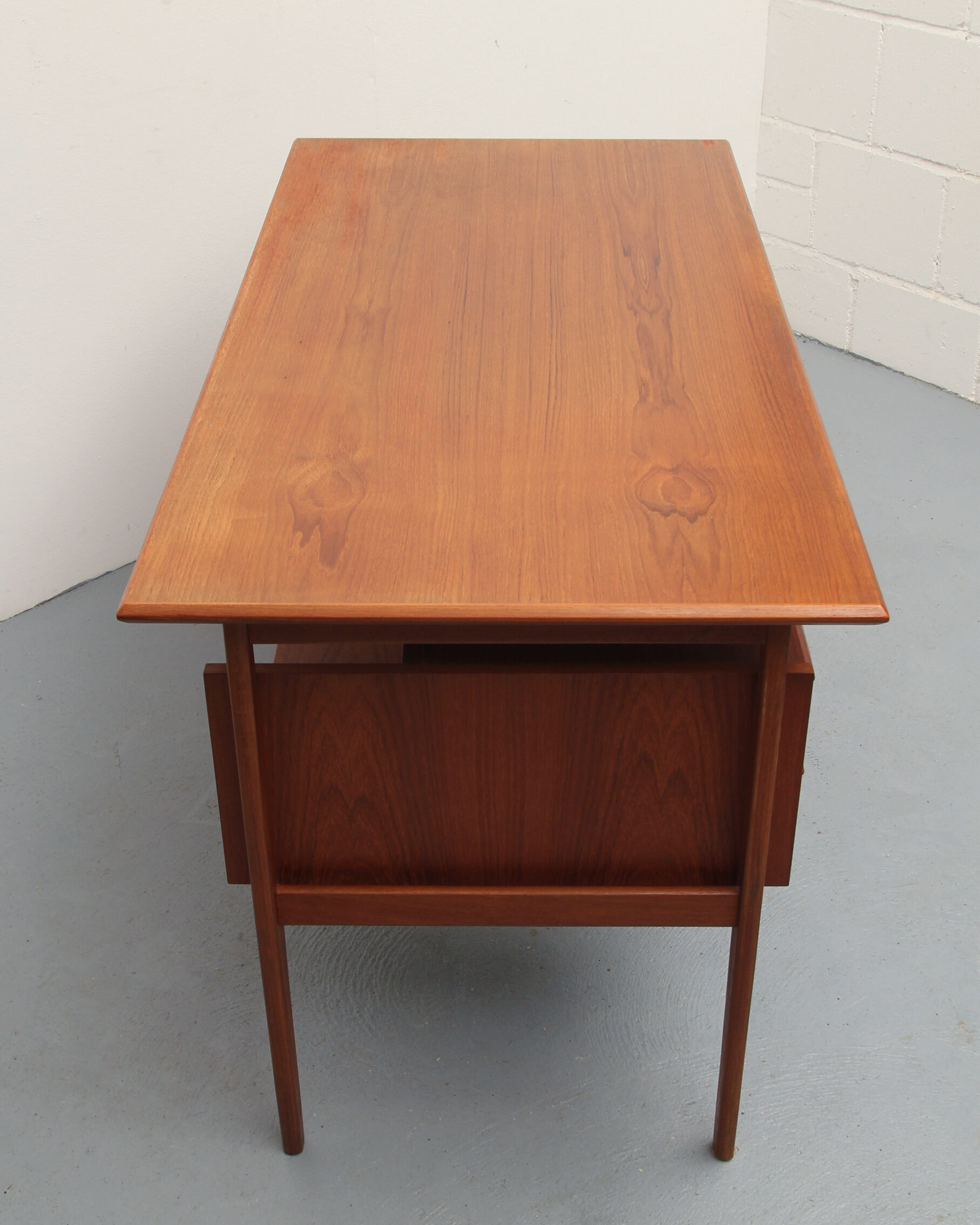 1960s desk in teak, Tibergaard Denmark