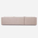 Corner sofa sztokholm beige melange, scandinavian design