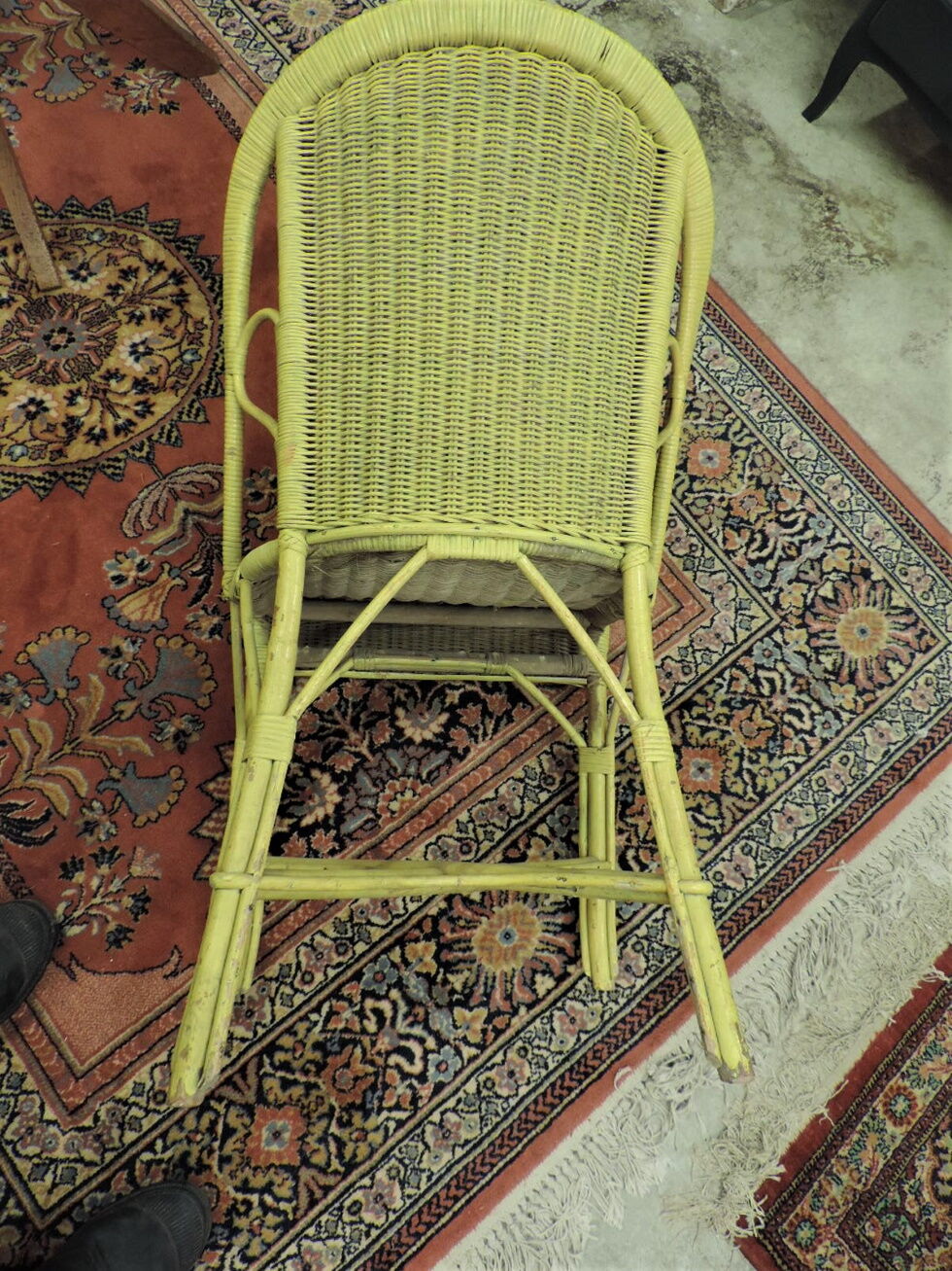 Rattan armchair 1930/1940