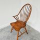 Windsor chair with high spindled back, beech, 1950s.