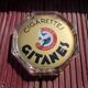 Picks up vintage advertising money Gitanes