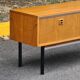 Vintage scandinavian tv sideboard