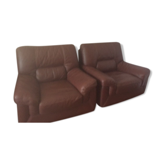 Buffalo leather chairs
