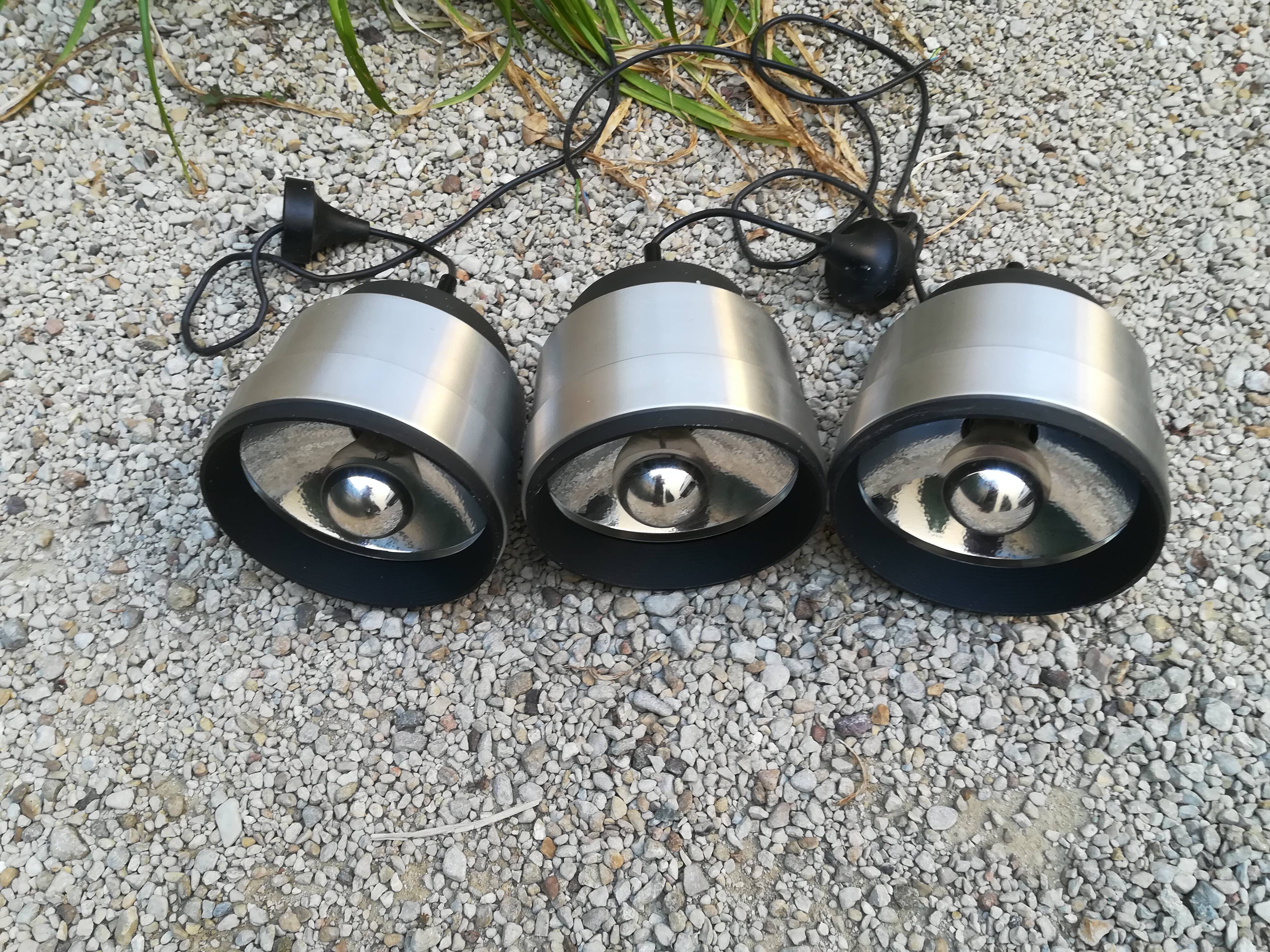 Lot of three suspensions aluminum