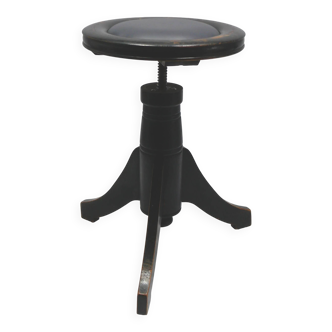 Art Nouveau piano stool, swivel stool, stool - circa 1920