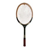 Vintage wooden tennis racket Biarritz Adidas