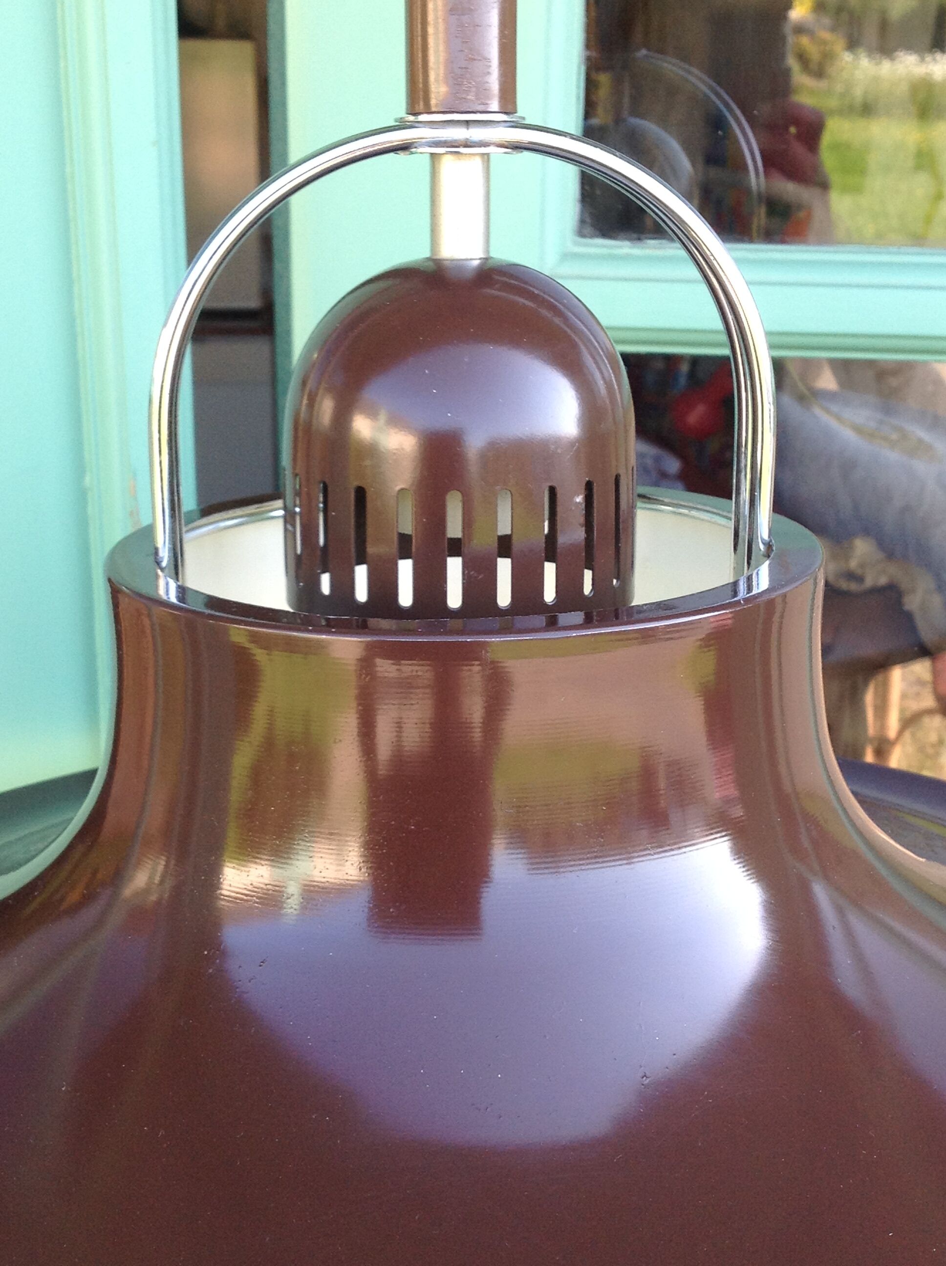 46cm vintage metal suspension