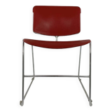 Chaise bureau rouge