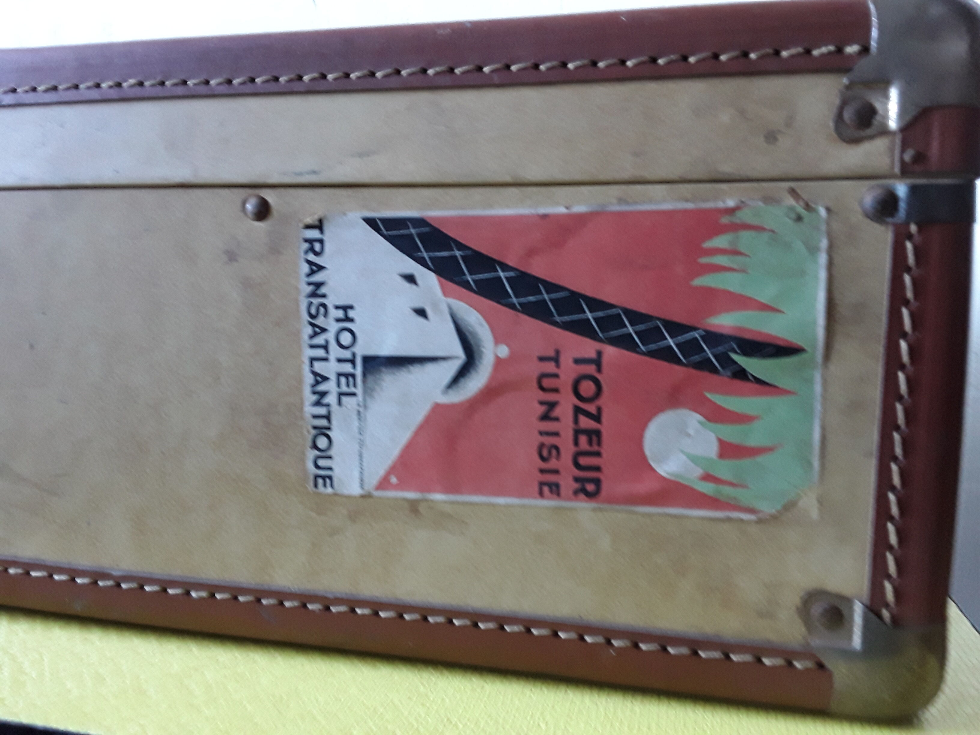 Vintage suitcase  1950