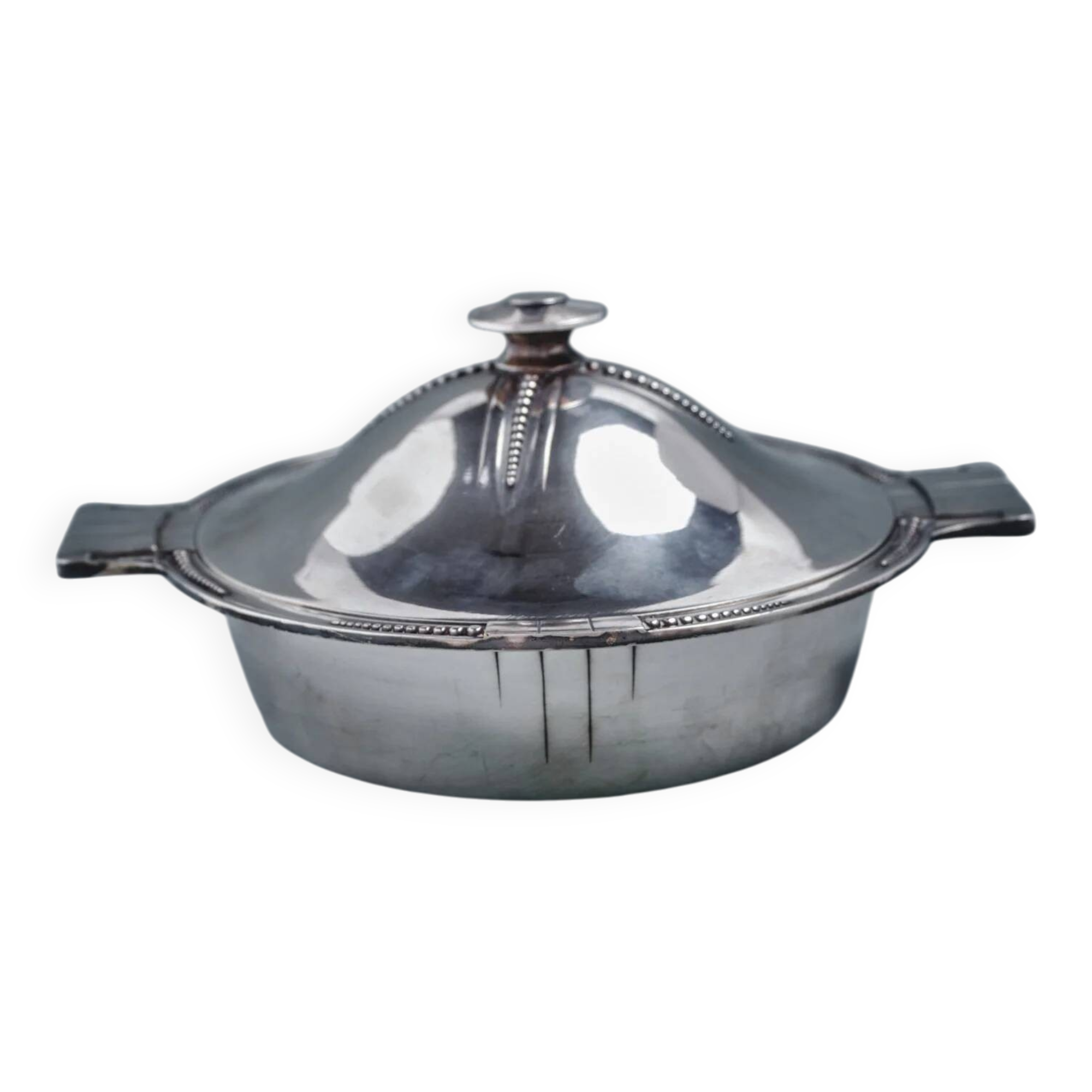 Silver-plated metal tureen, Samuel Askenfeld