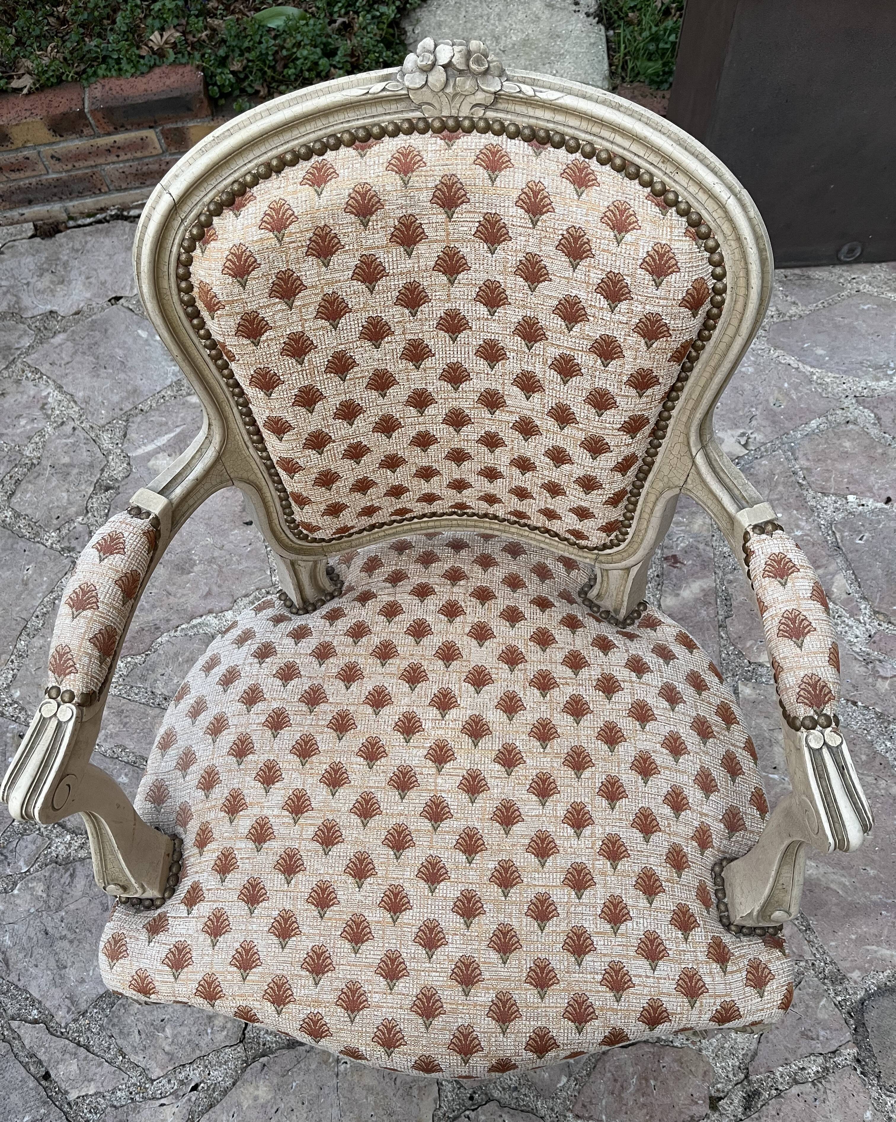 Fauteuil cabriolet Louis XV