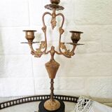 Pair of old XlX th century Napoleon III style candlesticks