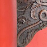 Carved frontwood ornament