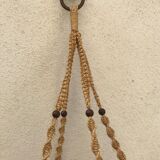 Plant door in macramé