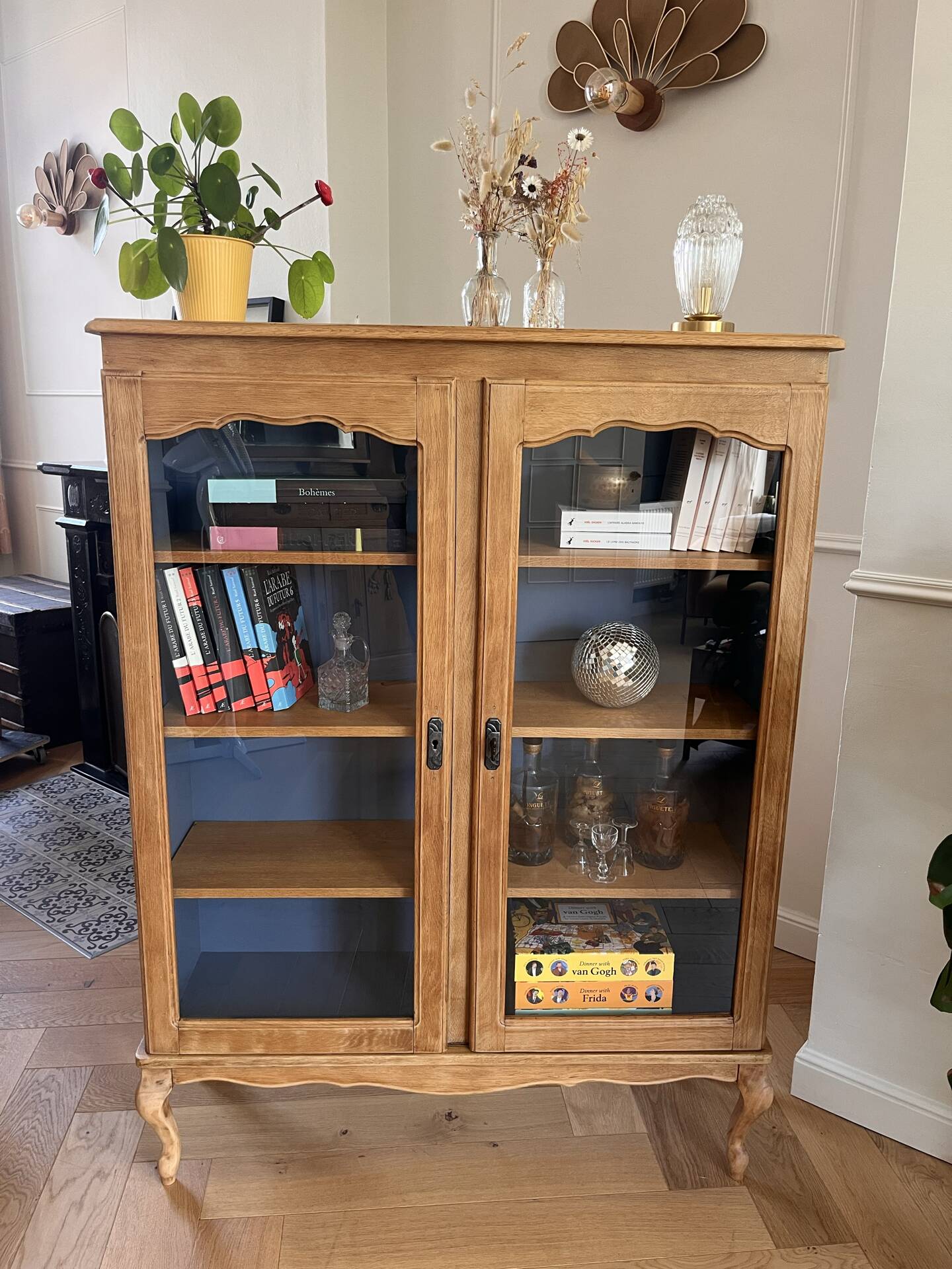 Antique display cabinet