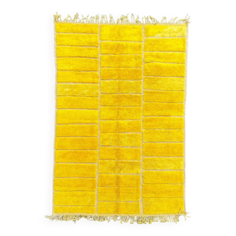 Grand tapis beni ouarain jaune 180x290 c