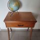 Bureau console vintage pieds compas