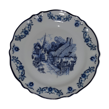 Decorative plate porcelain Limoges Jean Goscimski