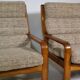 Teak Highback Lounge Chairs by L. Olsen & Søn, Set of 2, Denmark, 1960s