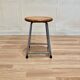 Tabouret "Design industriel" 1950.